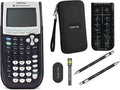 Black Graphing Calculator with Zipper Case and Accessory Kit X549358