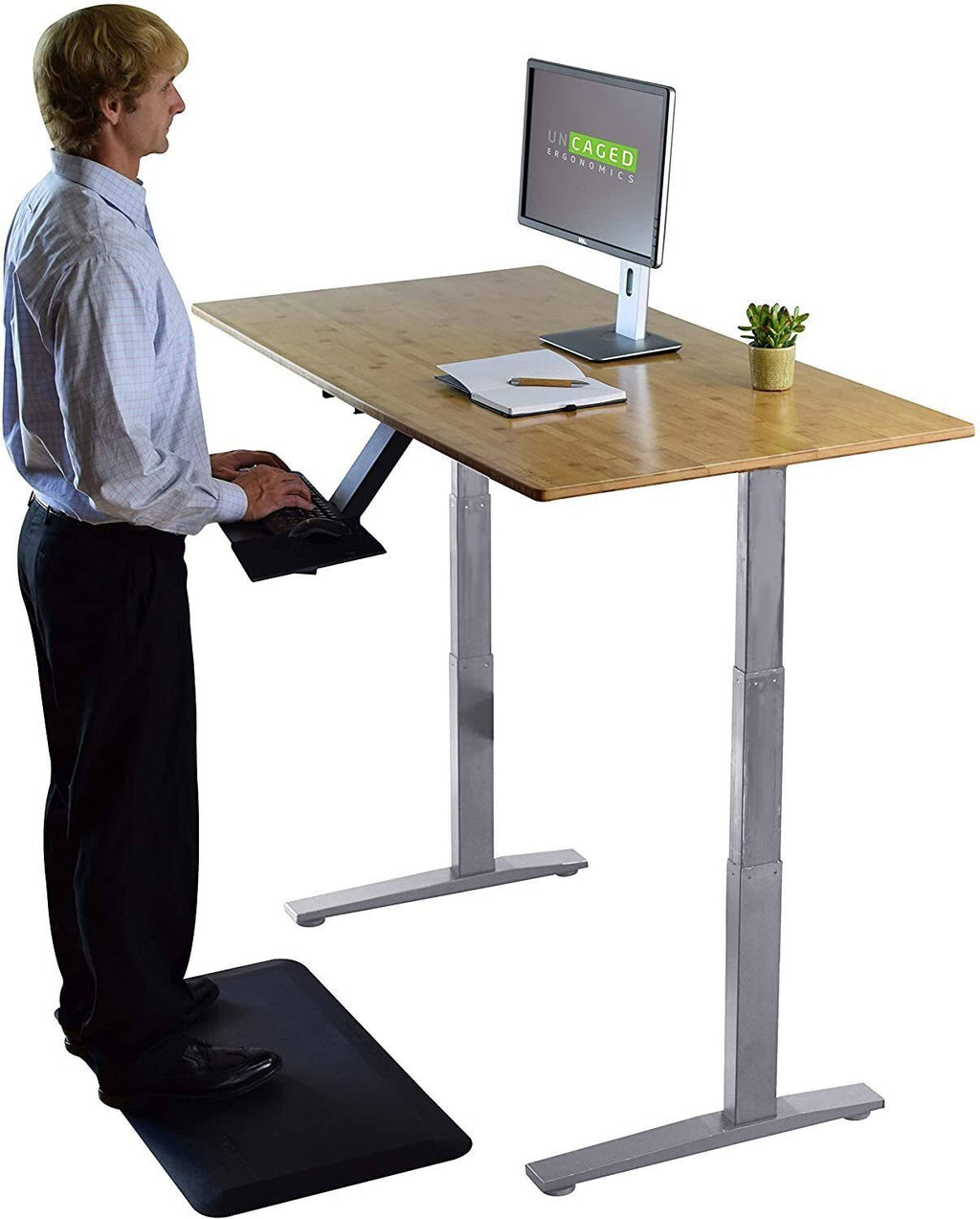 Black Electric Standing Desk J763163