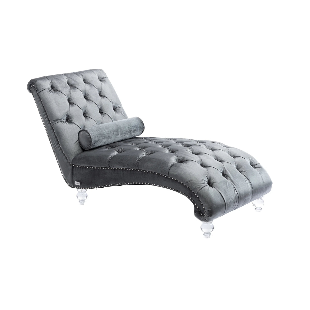 Leisure Concubine Sofa With Acrylic Feet M1867