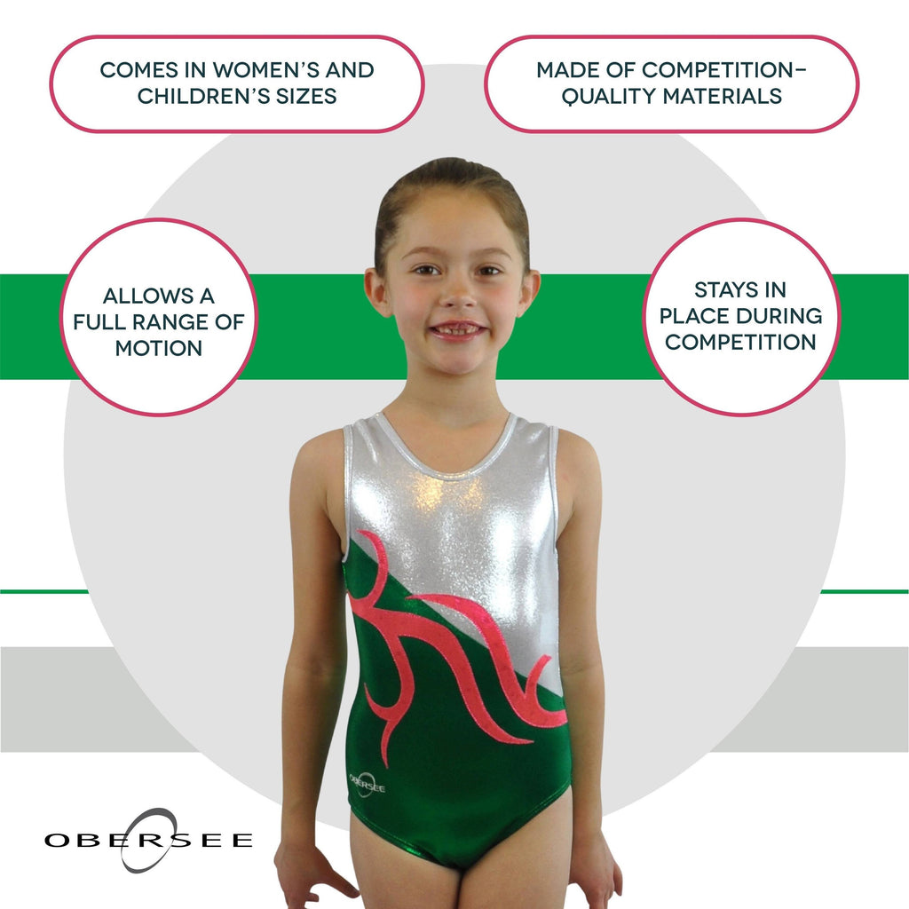 Green Gymnastics Leotard Z459412