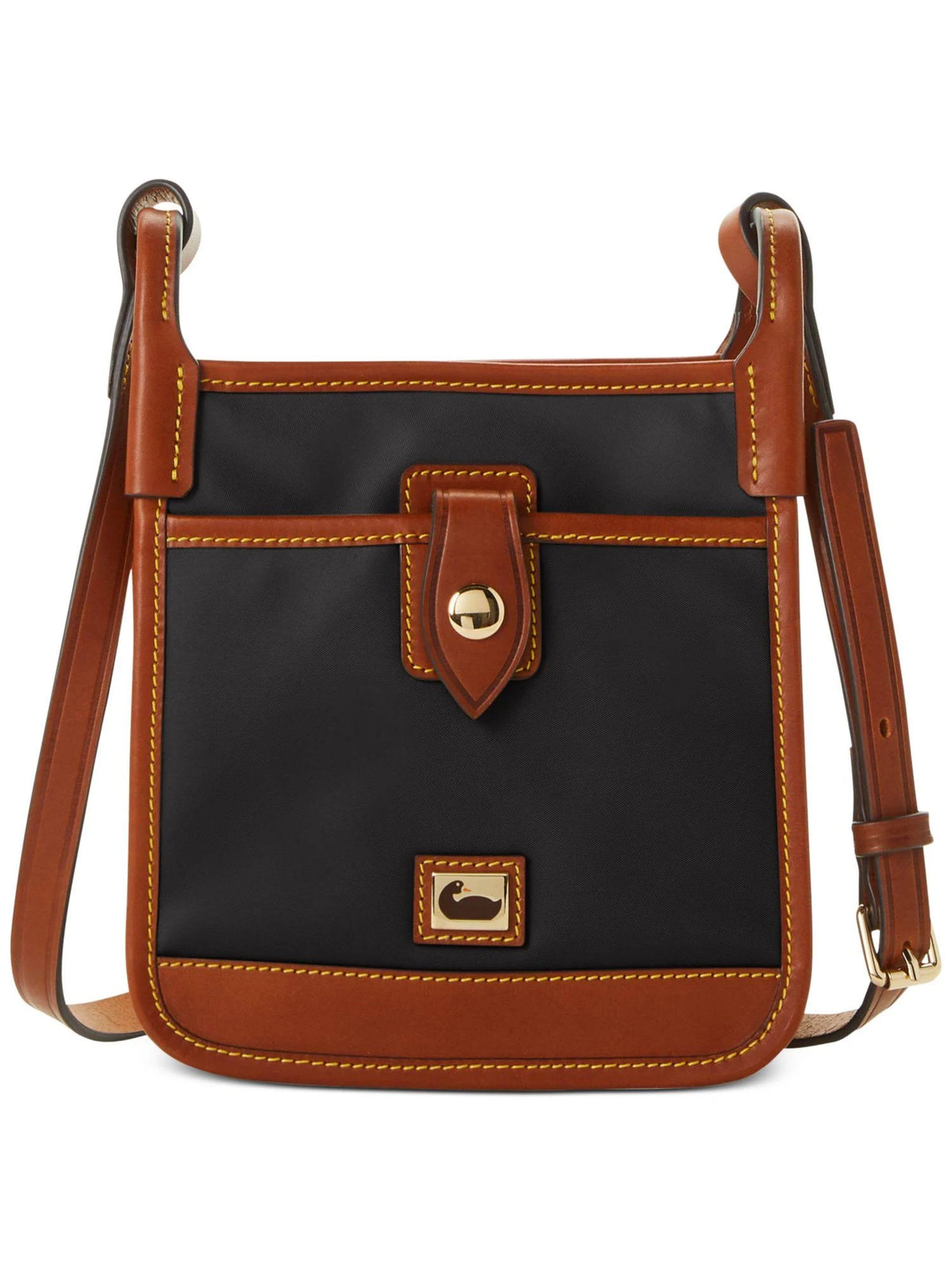 Black Nylon Crossbody Bag W4483