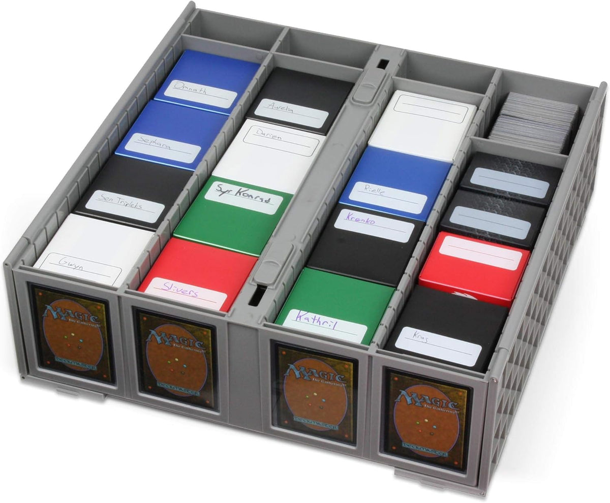 Gray Collectible Card Bin G475