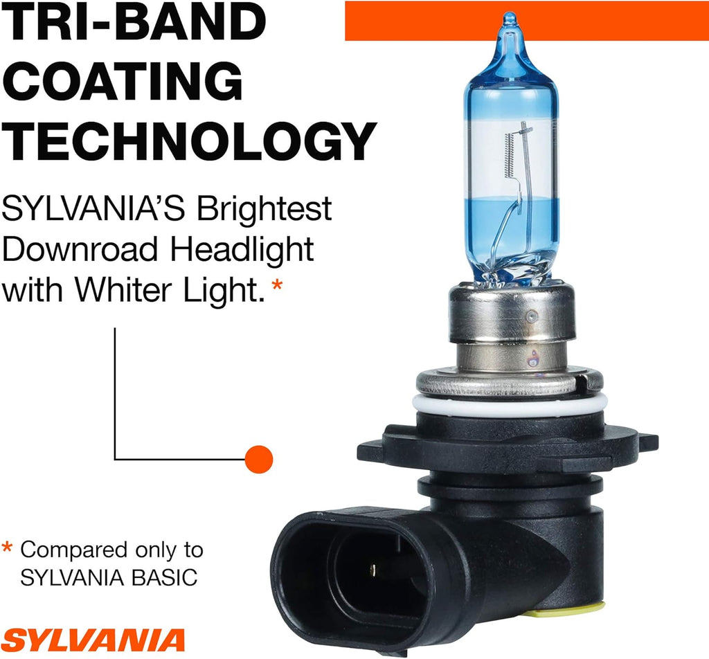 9012 SilverStar Ultra Halogen Headlight Bulb High Beam Low Beam Fog Replacement Bulb (Contains 2 Bulbs) Q3100
