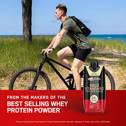 24g Protein Chocolate Ready to Drink Protein Shake, 11 Fl Oz, 12 Count J448