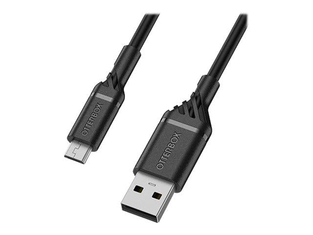 USB A to Micro USB Cable 3M Black V3915