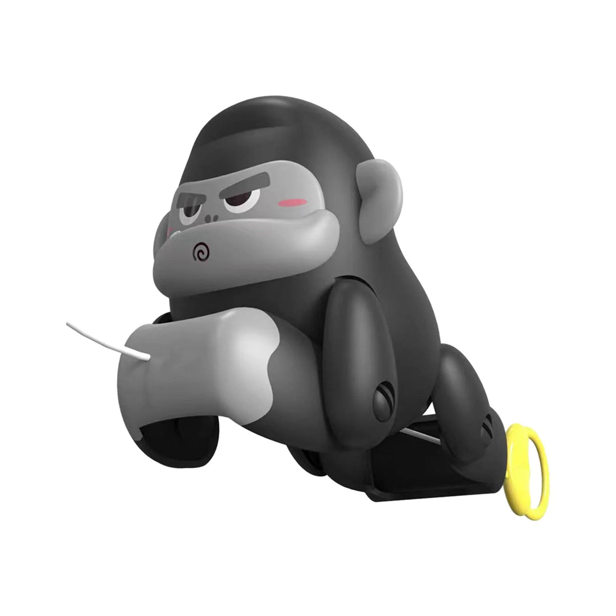 Black and Gray Pull Along Gorilla Toy F798156