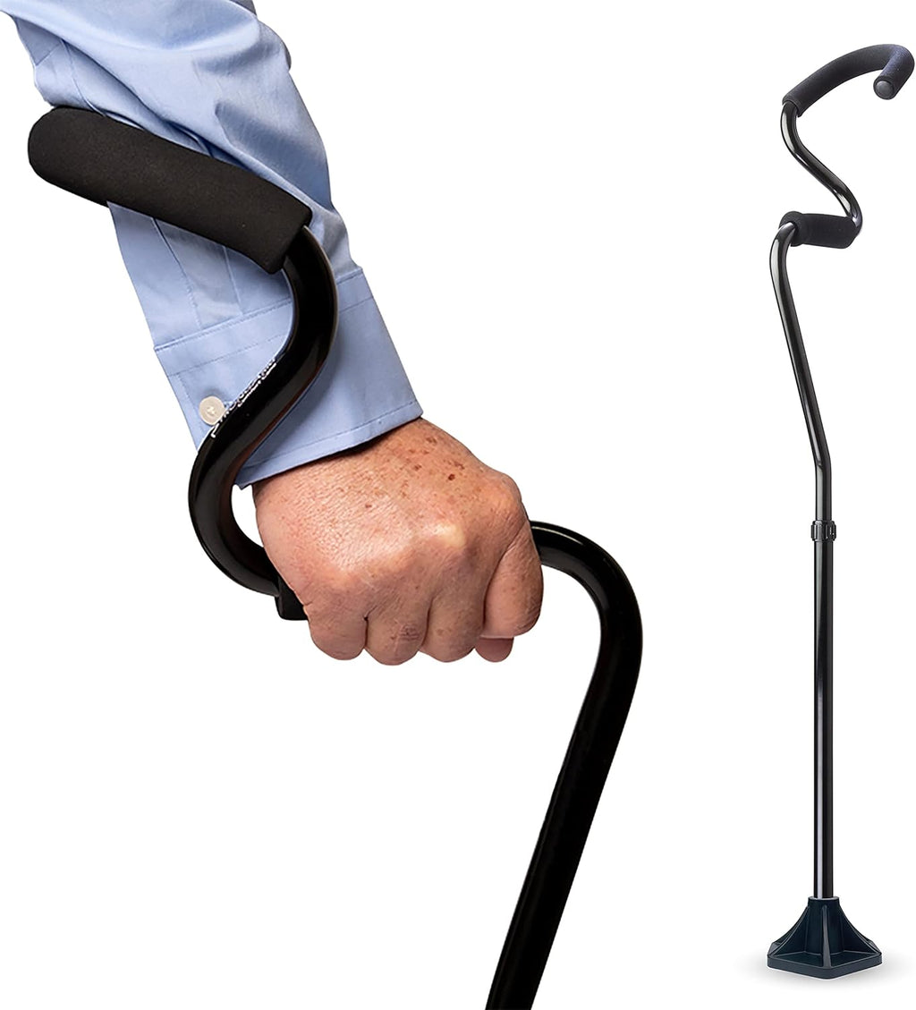 Black Adjustable Walking Cane Pack of 2 E970028