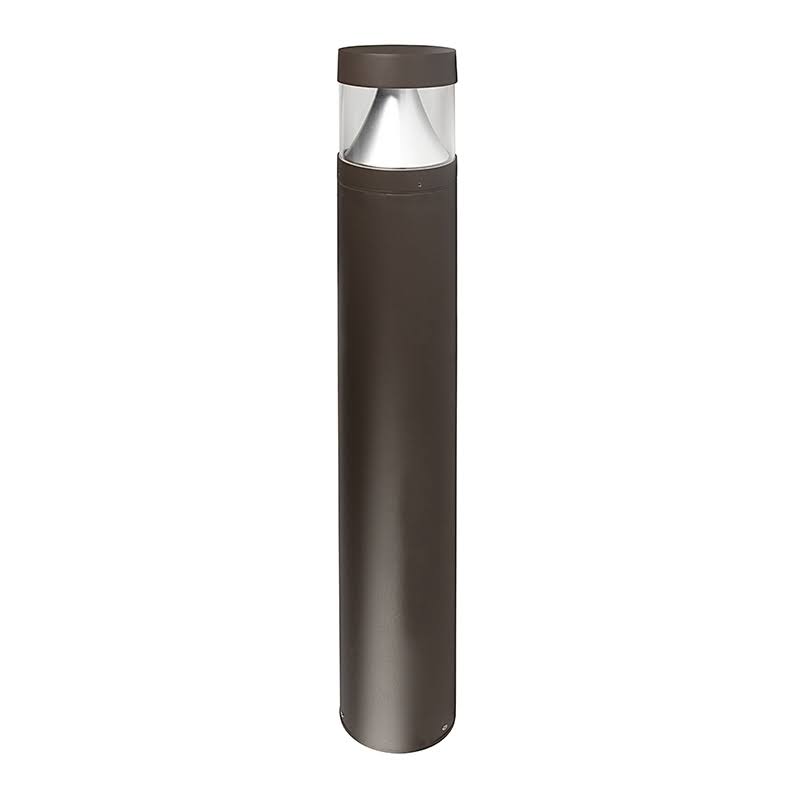 42x22 Round Flat Top Bollard Bronze Finish 22W 2,640 Lumens 3000K/4000K/5000K Y928