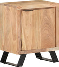 Solid Acacia Wood Bedside Cabinet J4605