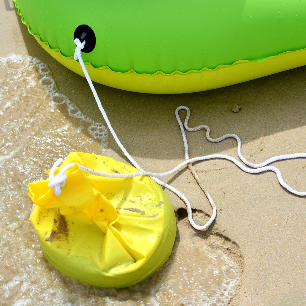 Inflatable Floating Island Lounge Raft with Cup Holders and Coolers - 4 Person R4301