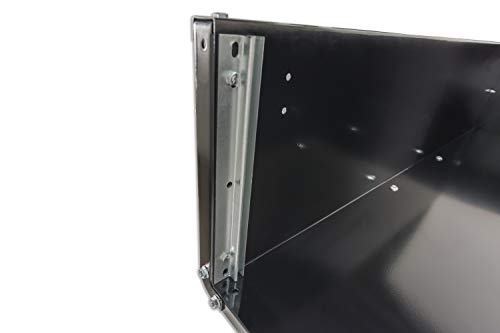 Black 750-Pound Max Utility Tow Behind Dump Cart L453125