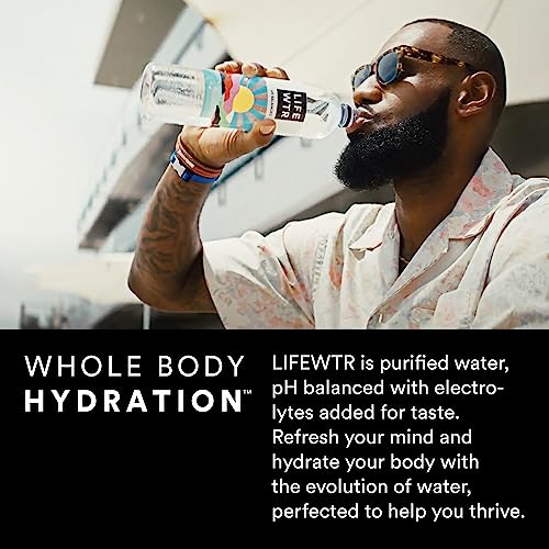 16.9 Fl Oz Purified Water with Electrolytes (Pack of 12) H15966