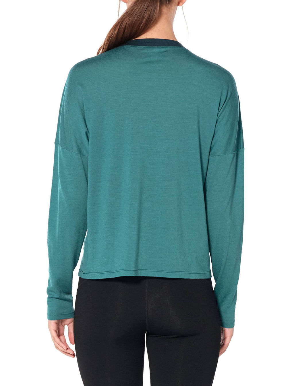 Nightfall Blue Spruce Long Sleeve Crewe K26488