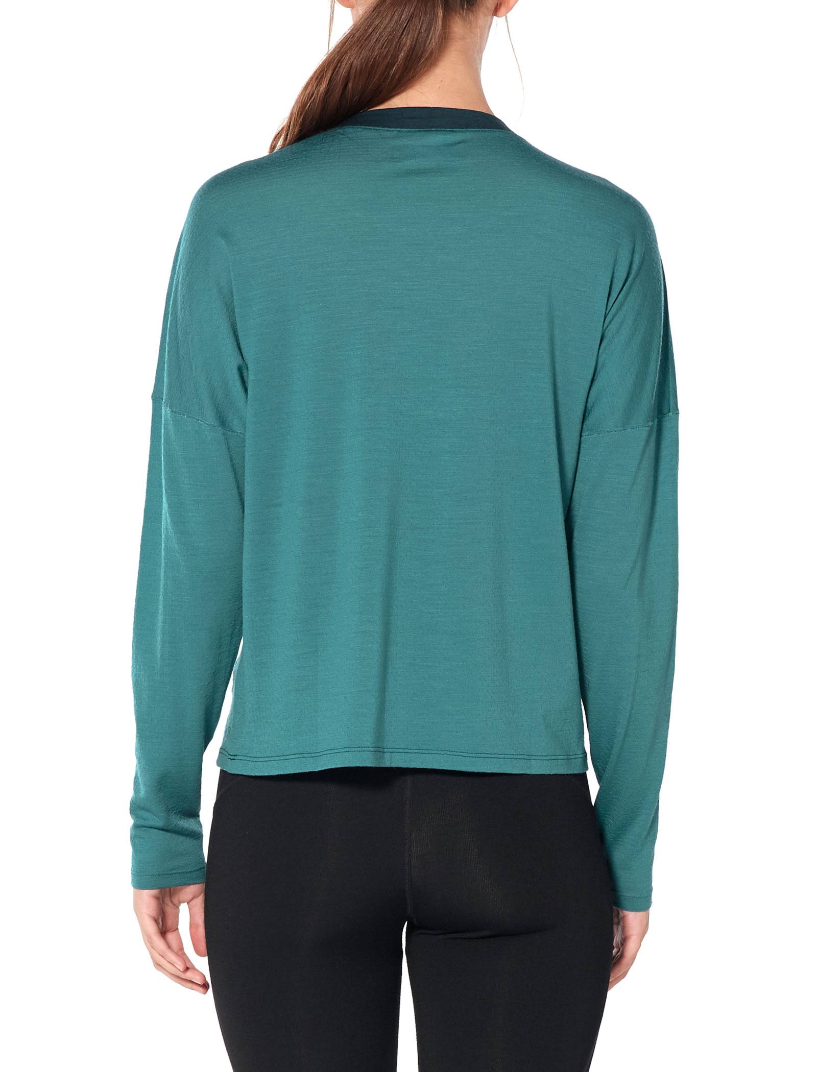 Nightfall Blue Spruce Long Sleeve Crewe K26488