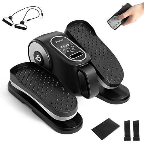 Under Desk Elliptical Machine with Remote, 12 Speed Levels, Quiet Portable Machine H322