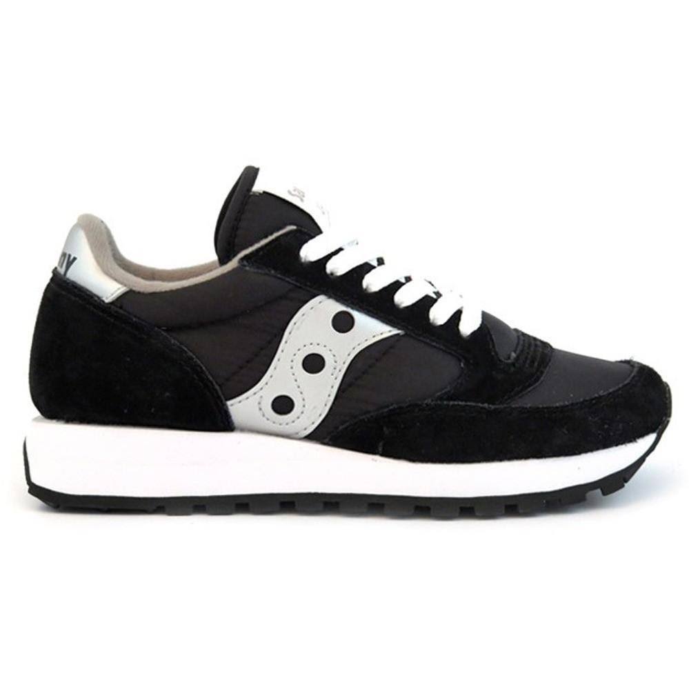 Black Silver Saucony Jazz Shoes H648