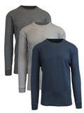 3-Pack Men's Long Sleeve Thermal Shirts Z897535