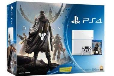 Glacier White PlayStation 4 Console Bundle W6565