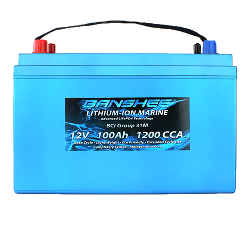 12 Volt Dual Purpose Deep Cycle Lithium RV Battery Group 31 L341