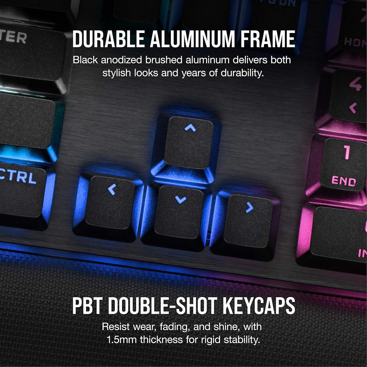 Renewed Mechanical Gaming Keyboard, Pack of 2 R814