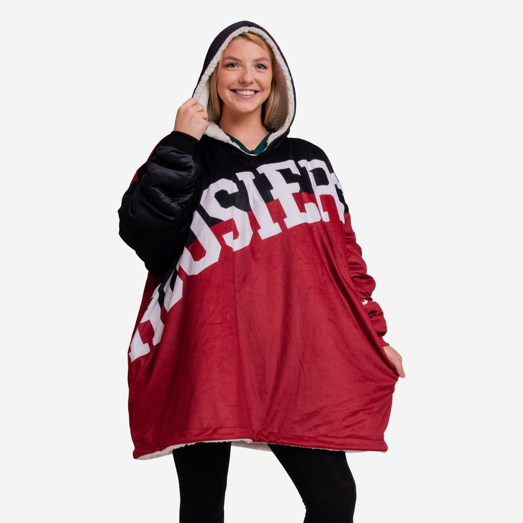 Reversible Colorblock Hoodie V48425