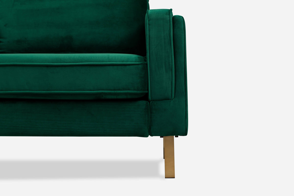 Gray Fabric Loveseat D796870