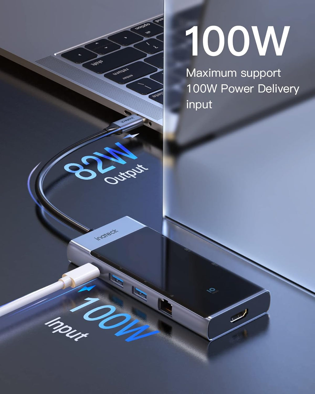 USB C Hub with 8 Ports, Pack of 2 N84950
