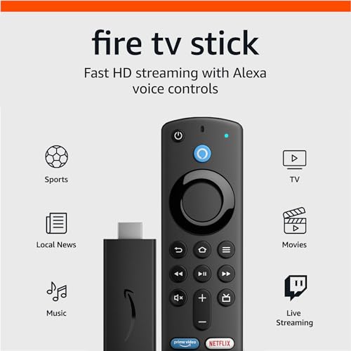 Fire TV Stick with Alexa Voice Remote O89187