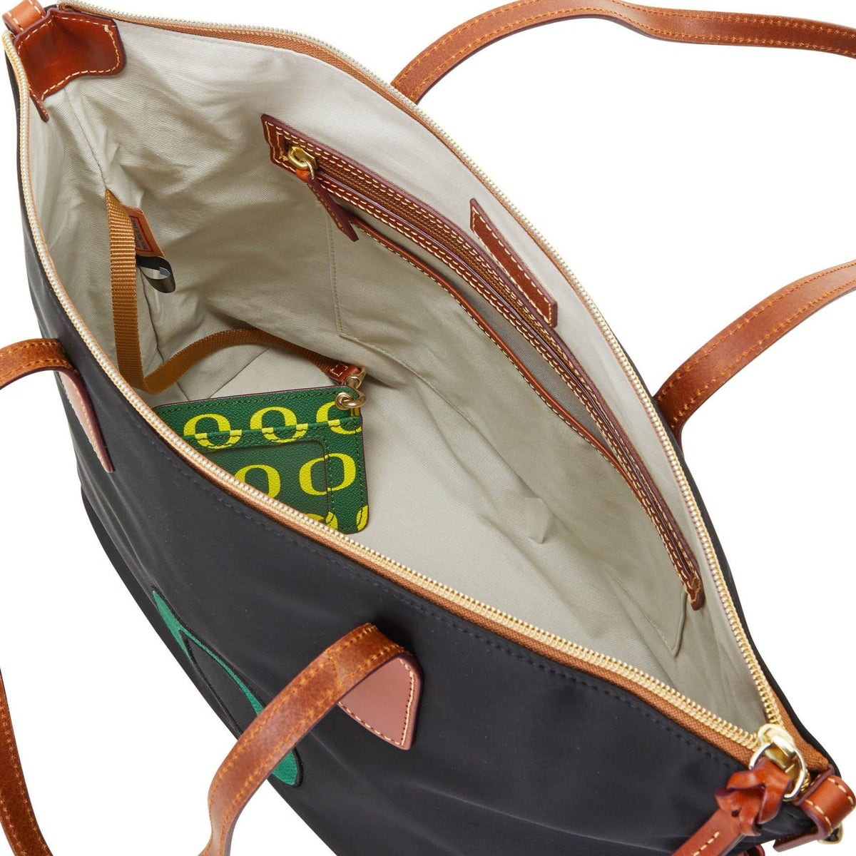 NCAA Oregon Top Zip Tote Bag K132