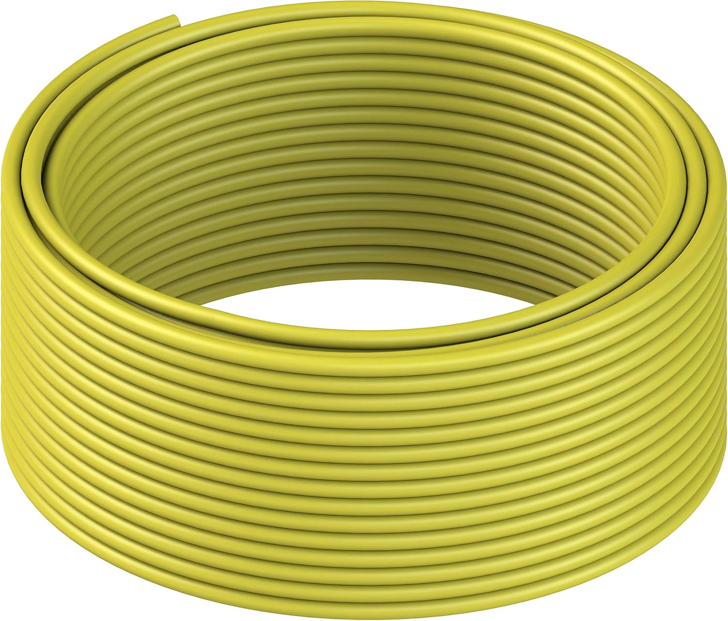 Cat8 Ethernet Cable S/FTP 22AWG Screened Solid Cable 2000MHz 40Gbps Yellow 100 Meter Bulk N834