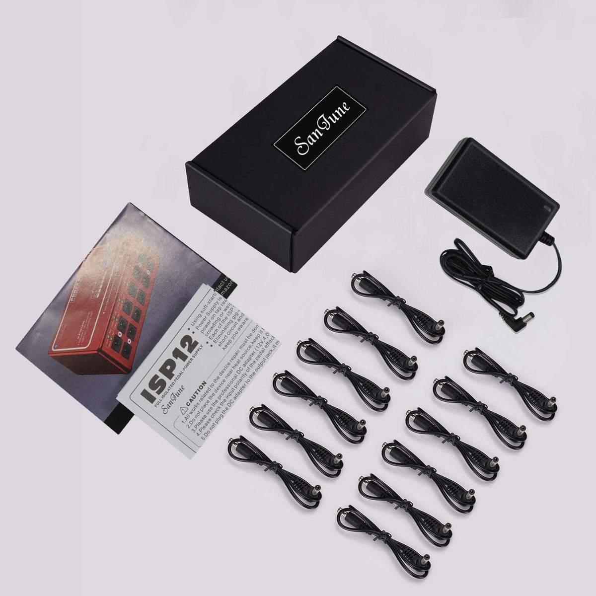 12 DC Outputs Fully Isolated Guitar Pedal Power Supply M20767