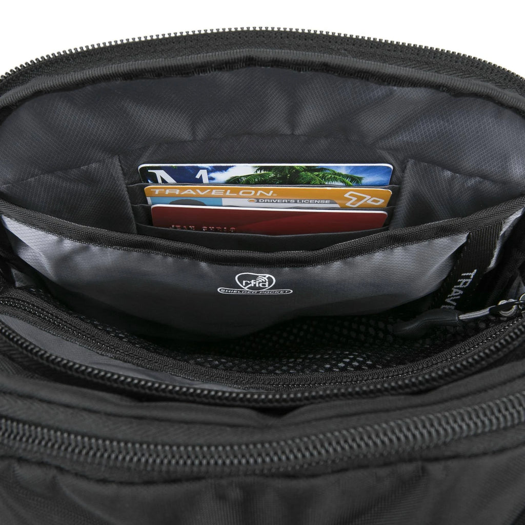 Charcoal Anti-Theft Tour Bag K437
