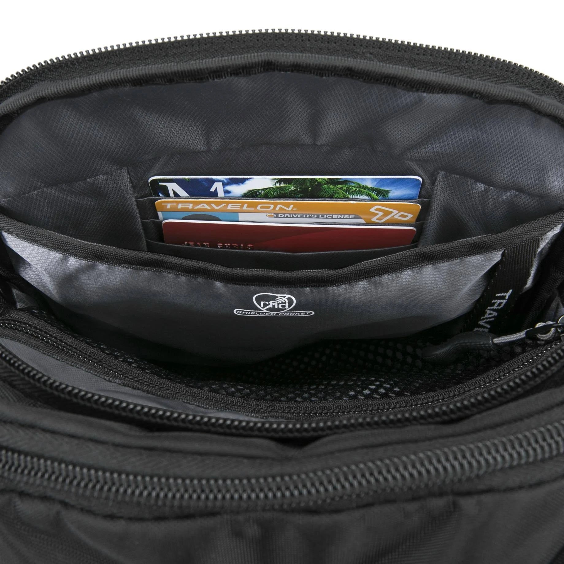 Charcoal Anti-Theft Tour Bag K437
