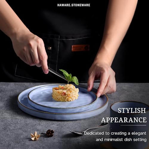 16-Piece Stoneware Ceramic Dinnerware Set N789