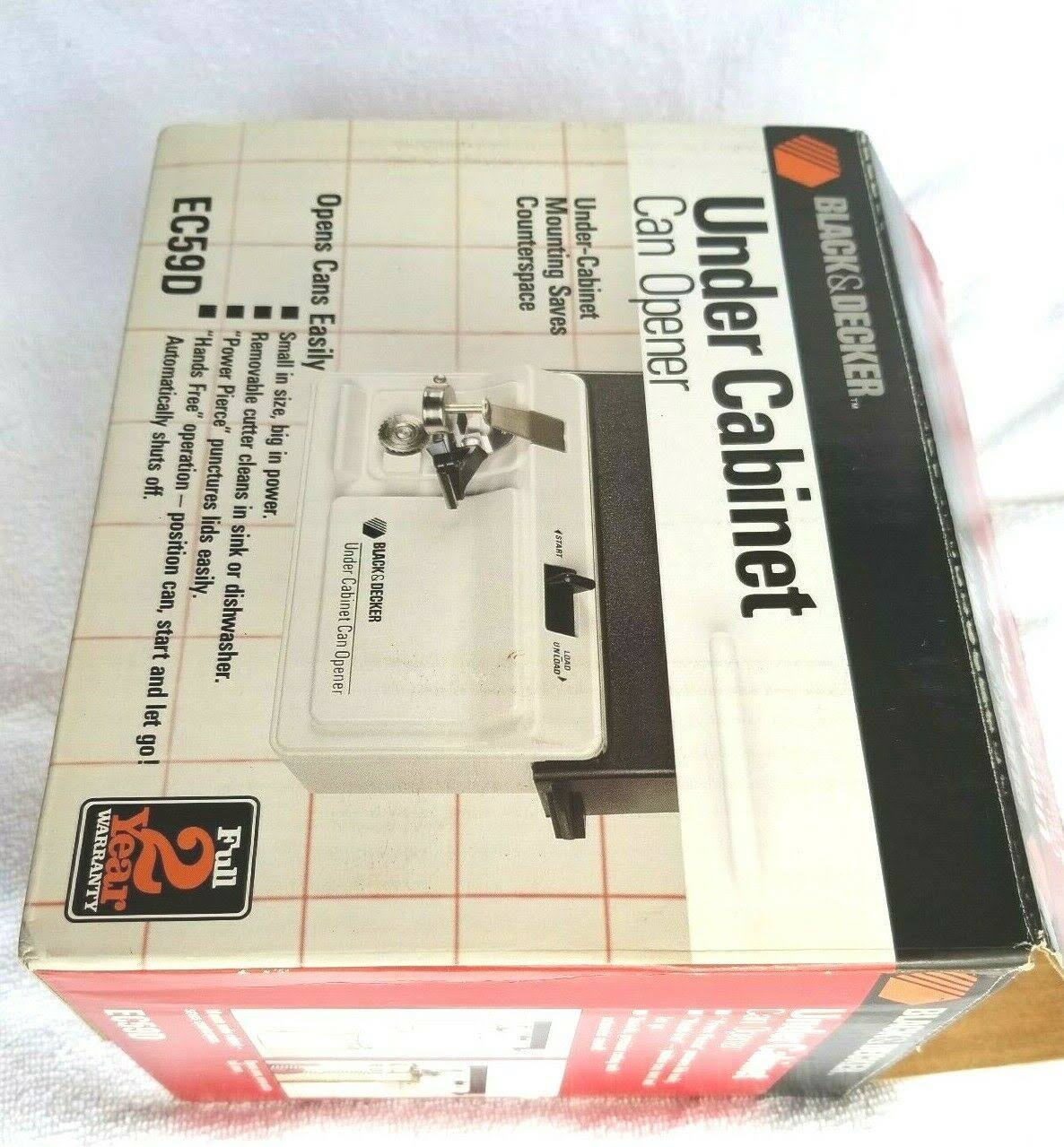 Under Cabinet Electric Can Opener N449