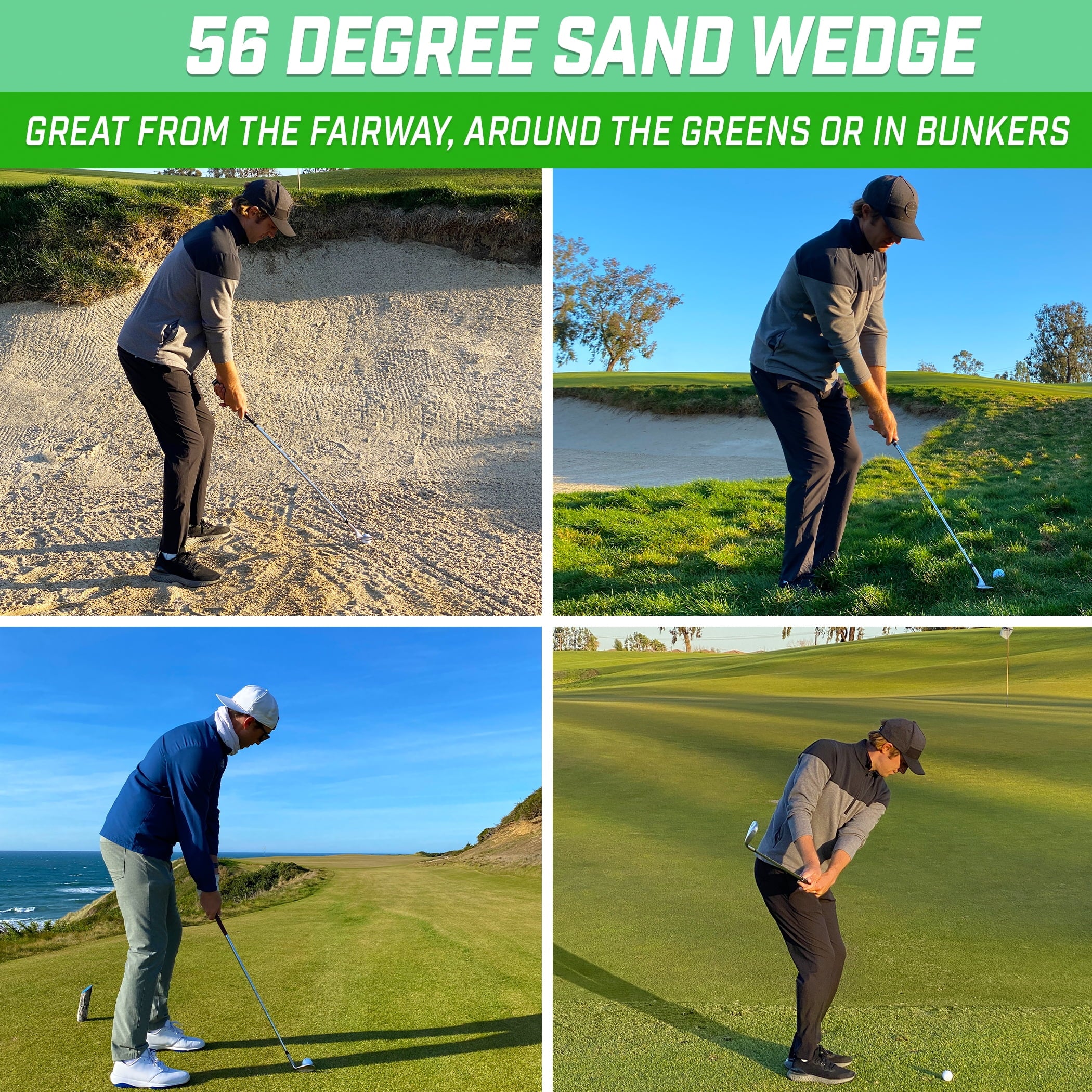 56 Degree Sand Wedge in Satin Finish F4983