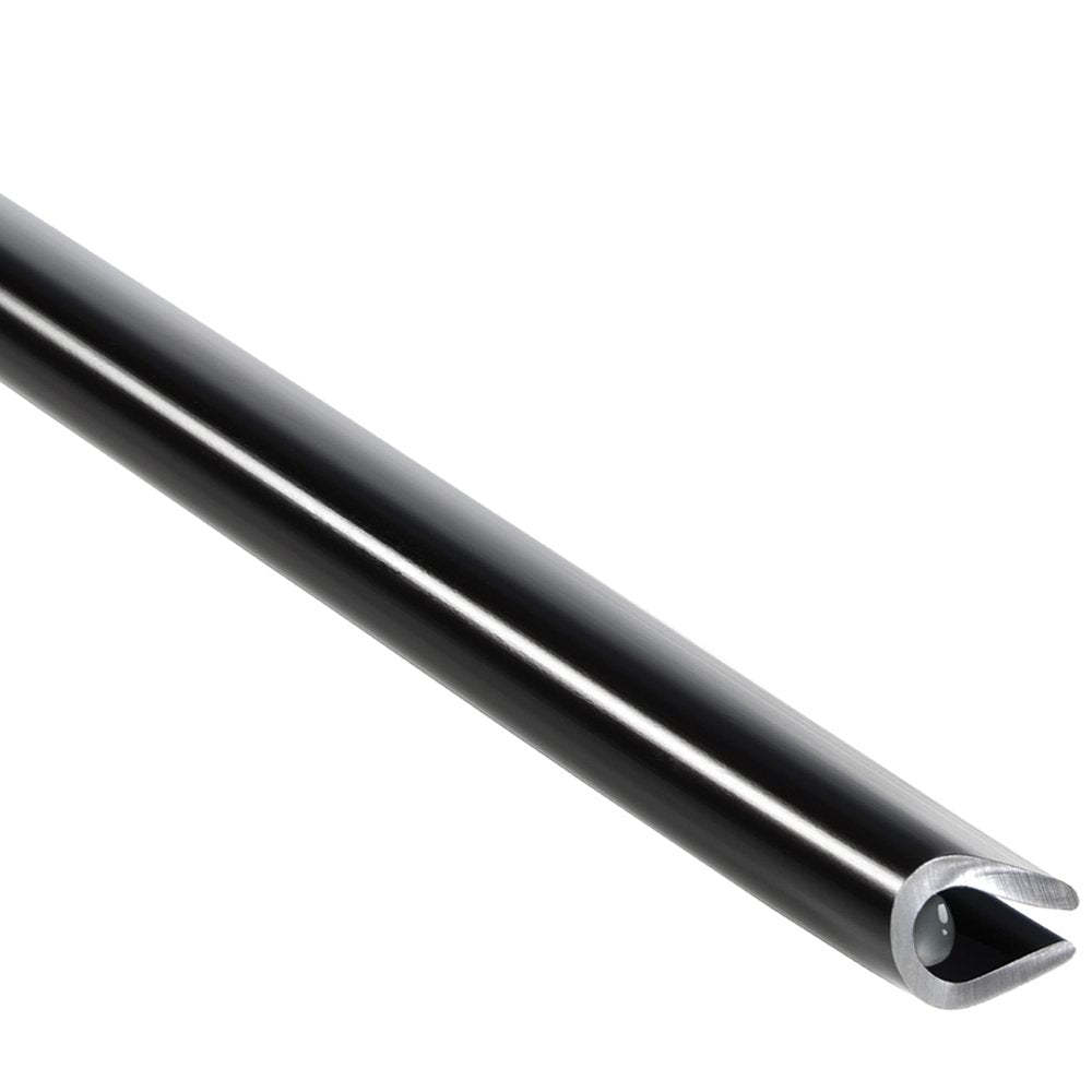 Black Flexible PVC Edge Protector Trim, 100’ Length G7835