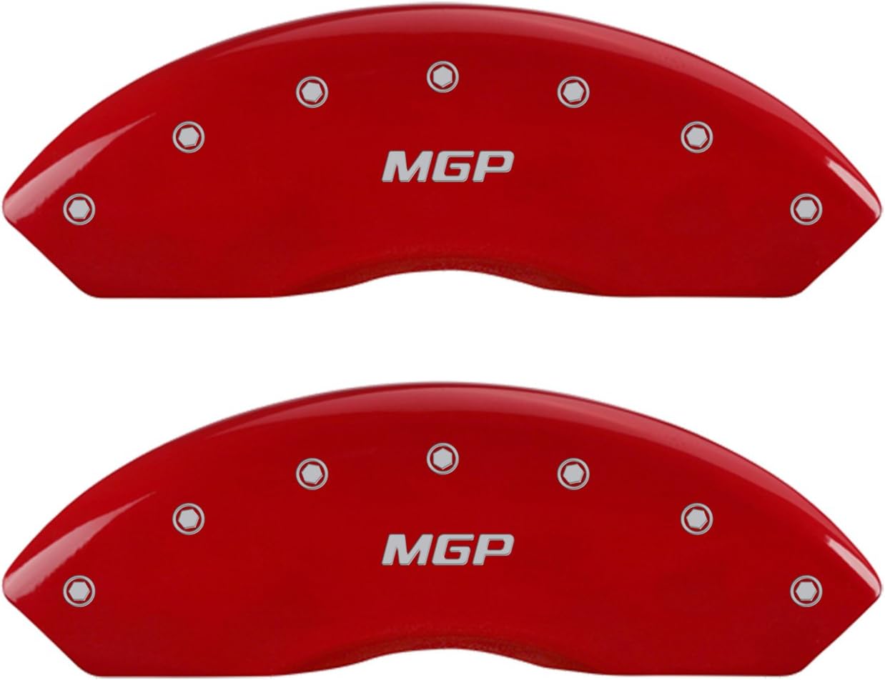 Red MGP Caliper Covers Set of 4 for Ford Fusion T334