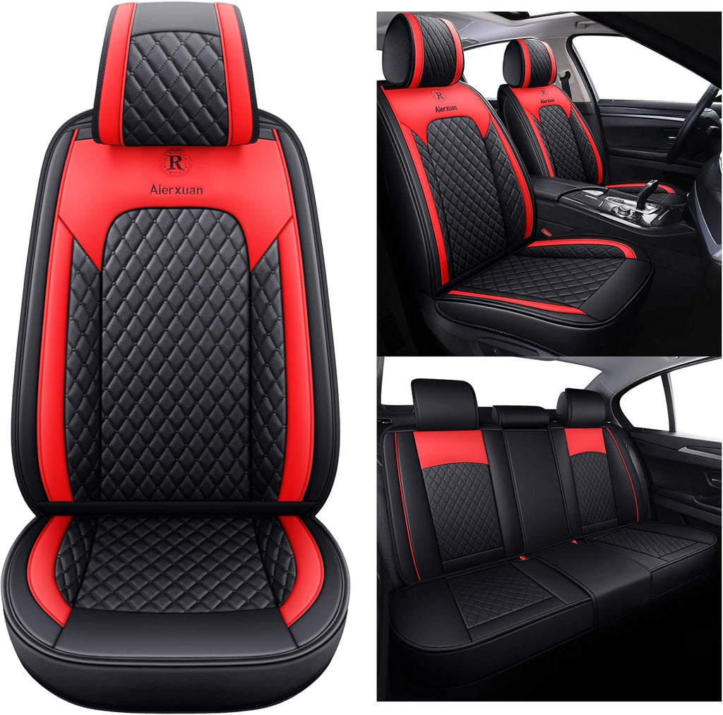 2 PCS Front Leather Waterproof Universal Seat Covers R588