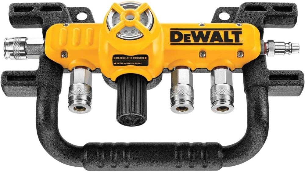Quadraport Air Line Splitter with Regulator L697