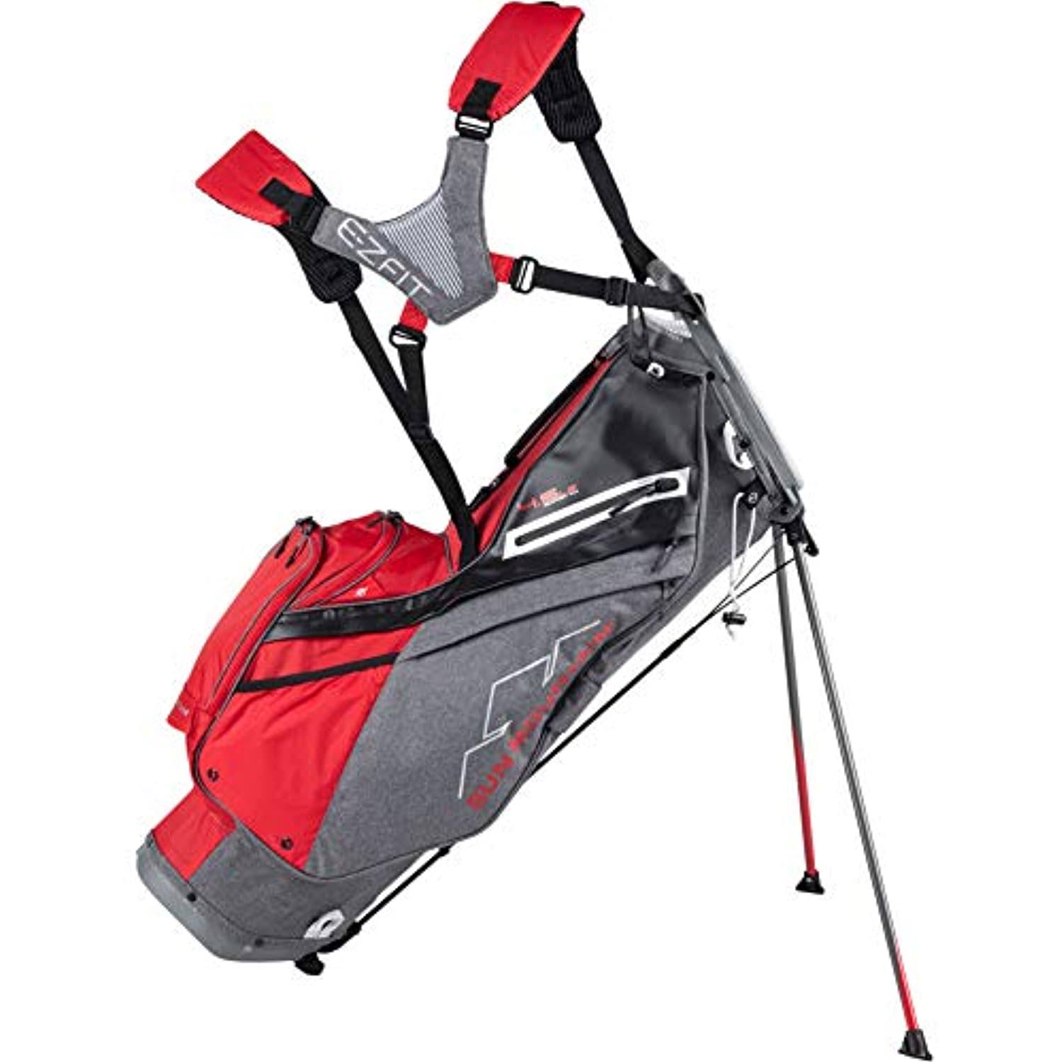 14-Way Stand Bag - Carbon/Red X6660