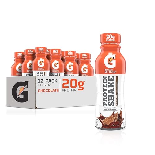 Chocolate Protein Shake, 20g Protein, 11.6 fl oz, Pack of 12 E53958