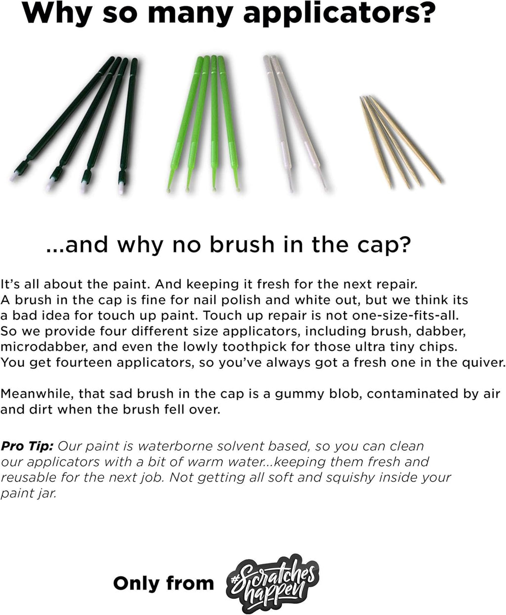 Black Touch Up Paint Kit K20469