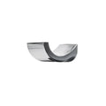 Polished Gold Single Robe Hook B737109