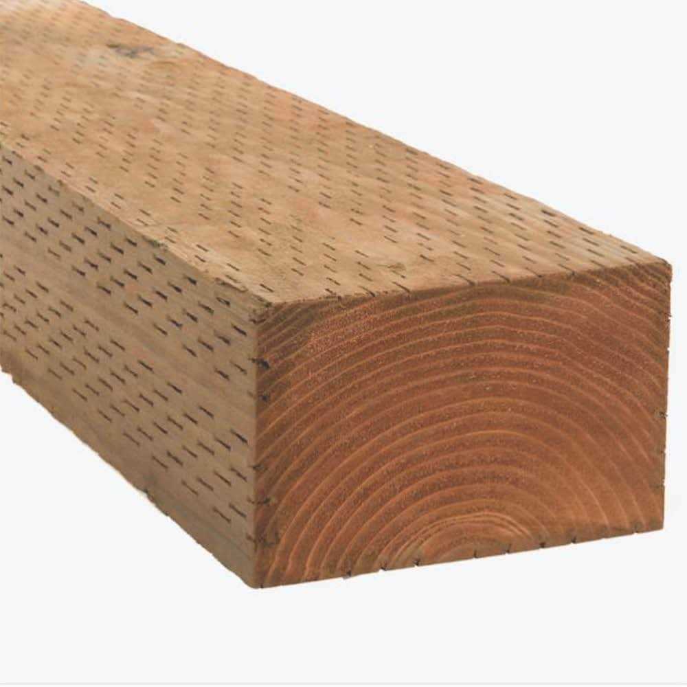 4-in x 6-in Hem Fir Ground Contact Pressure Treated Lumber H178613