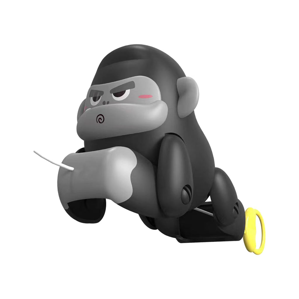 Black and Gray Pull Along Gorilla Toy F798156