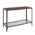 Dark Walnut Console Table B43498