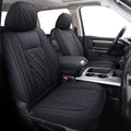 Ram 1500 Seat Covers Front and Back Faux Leather F4264