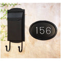 Contemporary Vertical Wall Mount Mailbox L5919