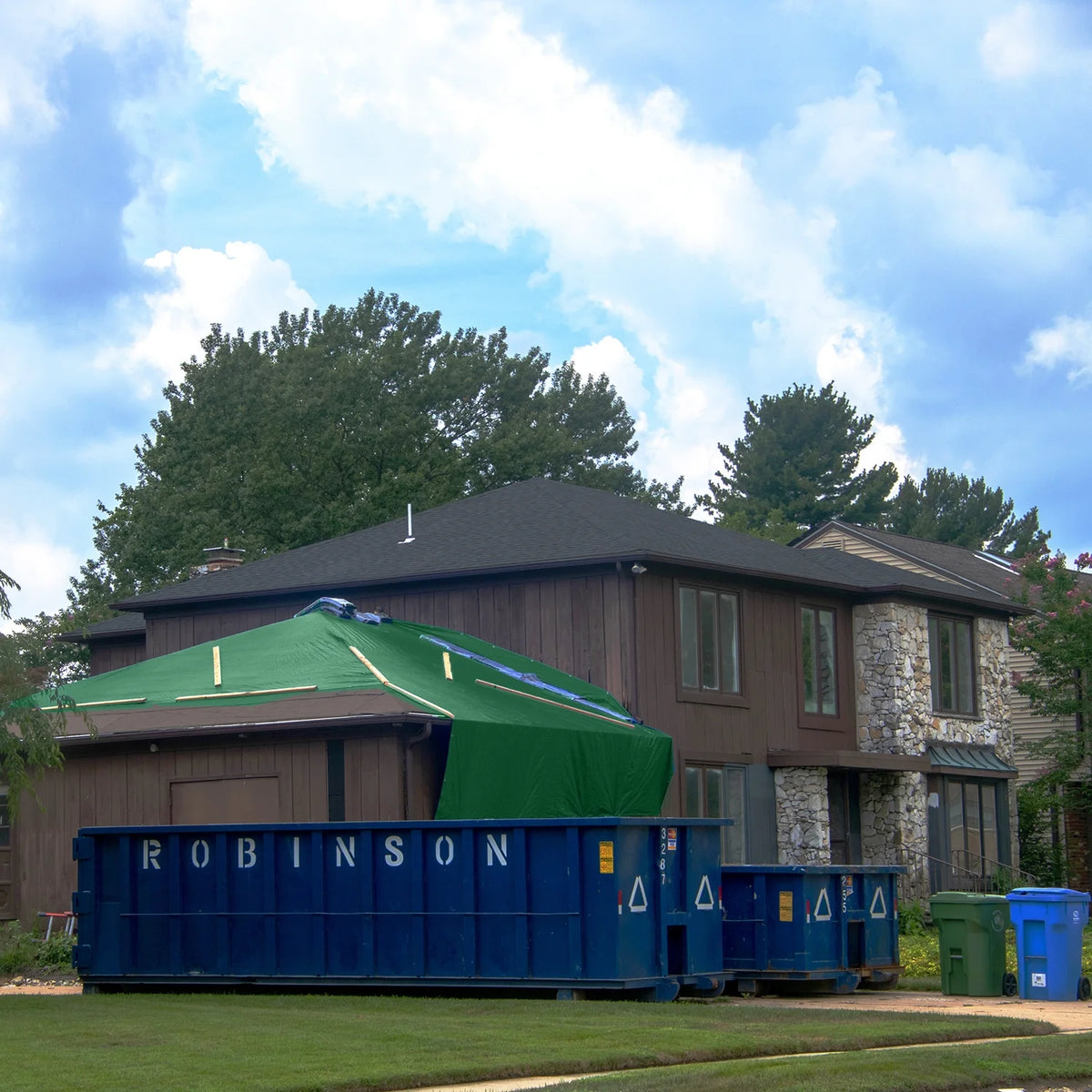 9 x 12 Green Tarp E9785